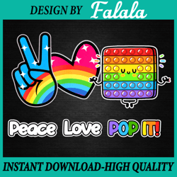 peace love pop it png, fidget toy colorful rainbow png, rainbow fidget poppin png, 100th day of school celebration