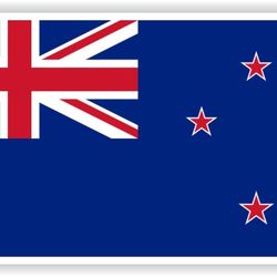 flag of new zealand oceania sticker for laptop book fridge guitar motorcycle helmet toolbox door pc boat