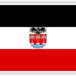 flag of german samoa oceania sticker for laptop book fridge guitar motorcycle helmet toolbox door pc boat