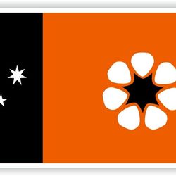 australian northern territory flag australia oceania sticker for laptop book fridge guitar motorcycle helmet toolbox doo