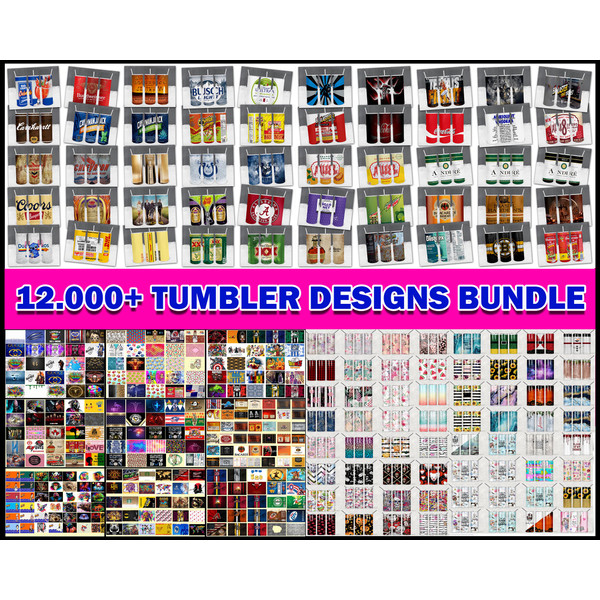 12k Tumbler designs patterns all tumbler bundle in the shop, 2022 updated bundle ultimate design bundle for tumbler sublimation.jpg