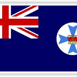 australia queensland oceania flag sticker for laptop book fridge guitar motorcycle helmet toolbox door pc boat