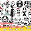 1500 Nightmare Before Christmas svg, Nightmare svg, Jack skellington svg, Jack and sally svg,Instant download.jpg
