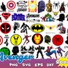 2000 Avengers Svg Bundle, Avengers Svg, Cricut, Cut Files, Layered Digital Vector File, Layered Files.jpg