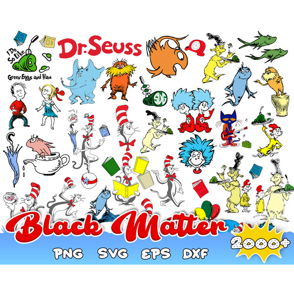 2000 Dr Seuss Svg Bundle, Cat In The Hat SVG, Dr Seuss Hat SVG, Svg, Png, Dxf, Layered digital file, Cricut, Silhouette.jpg