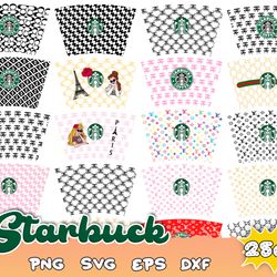 250 Starbucks svg bundle,Starbucks Wrap svg, Starbucks bundle wrap svg, Starbucks Svg files for Cricut & Silhouette