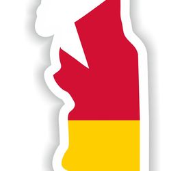 togo map sticker flag for laptop book fridge guitar motorcycle helmet toolbox door pc boat