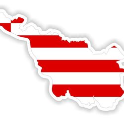 bremen germany map sticker flag for laptop book fridge guitar motorcycle helmet toolbox door pc boat