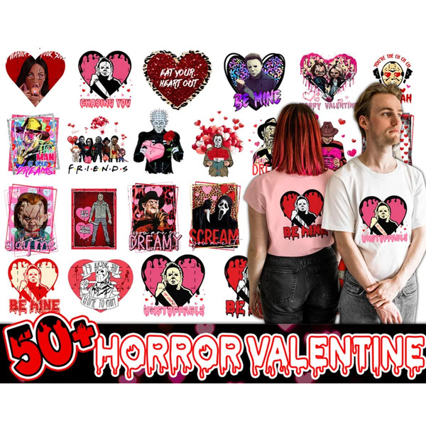Horror Valentine PNG, Valentine's Day Horror Character, Horror Valentine Png, Valentine's Day Png, Funny Valentine Png, Instant Download.jpg