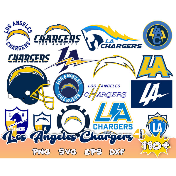 Los Angeles Chargers  svg, Chargers  svg Bundle, Chargers  svg, Clipart for Cricut, Football SVG, Football , Digital download.jpg