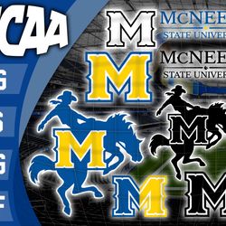 McNeese State Cowboys SVG bundle , NCAA svg, NCAA bundle svg eps dxf png,digital Download ,Instant Download