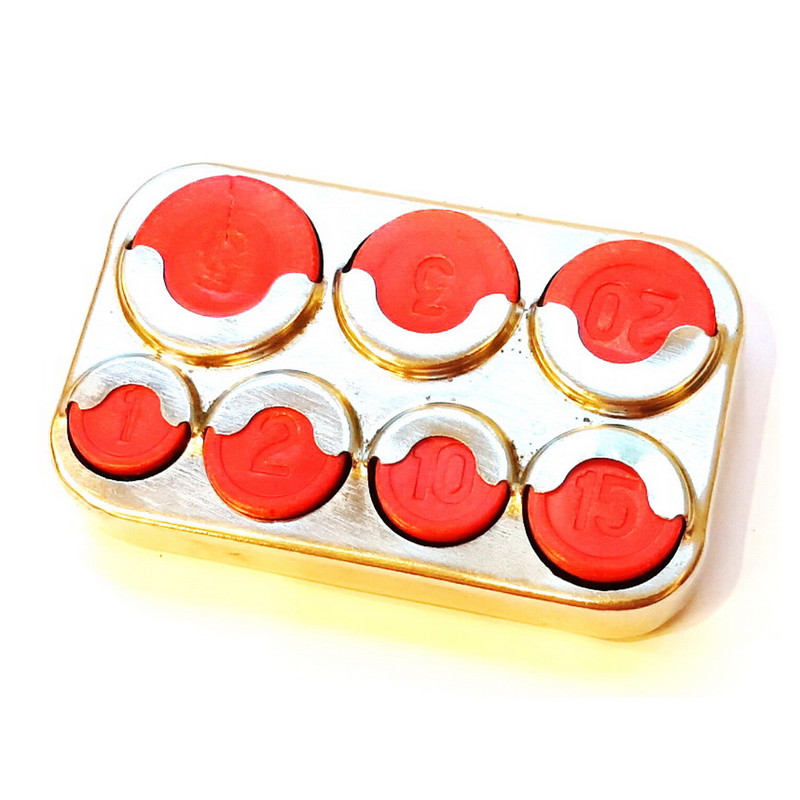 1 USSR Coin Collecting Box Storage Capsules Holder Plastic Case Souvenir VYBORG 1970s.jpg