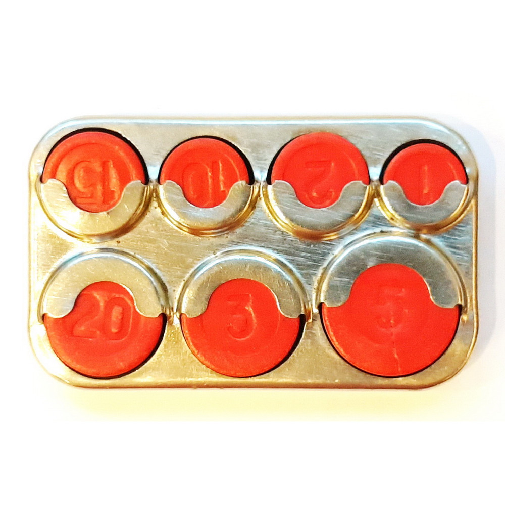 2 USSR Coin Collecting Box Storage Capsules Holder Plastic Case Souvenir VYBORG 1970s.jpg