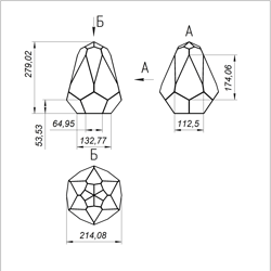 project 333. stained glass printable pattern. brillant3d