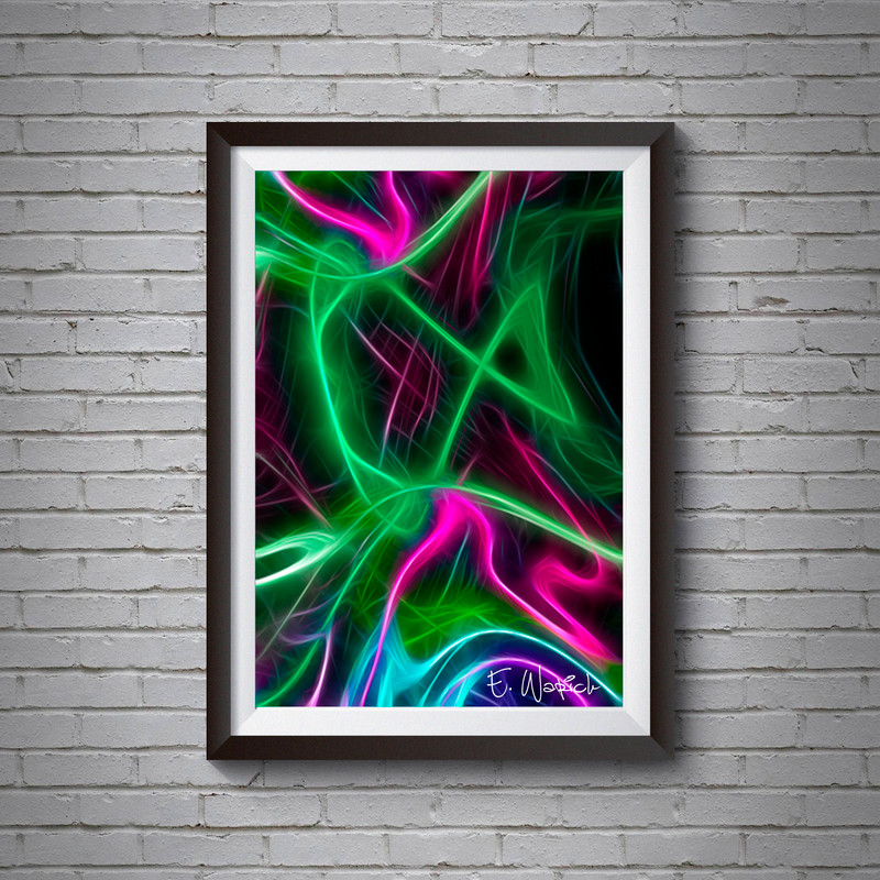 Colorful Things black frame signed white brickwall.jpg