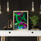 Colorful Things black frame signed with hanging lightbulbs.jpg
