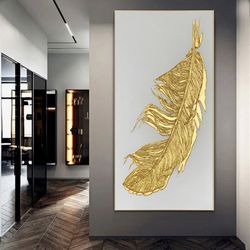 gold leaf abstract, modern acrylic painting on canvas, large gold leaf abstract painting, original abstract painting