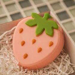 Strawberry plastic mold, food mold, bath bomb mold, candle mold, berry mold, polymer clay mold, soap making mold, wax