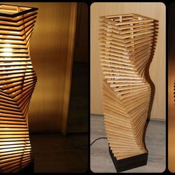 Digital Template Cnc Router Files Cnc Lamp Files for Wood Laser Cut Pattern