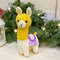 Llama amigurumi toy
