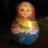 russian music nevalyashka roly poly doll girl with birds