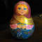 russian music nevalyashka roly poly doll girl with birds