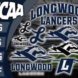 Longwood Lancers SVG bundle , NCAA svg, NCAA bundle svg eps dxf png,digital Download ,Instant Download
