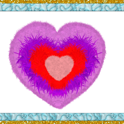 valentine heart sublimation