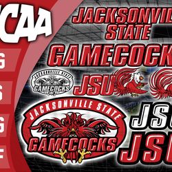 Jacksonville State Gamecocks  SVG bundle , NCAA svg, NCAA bundle svg eps dxf png,digital Download ,Instant Download