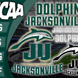 Jacksonville Dolphins SVG bundle , NCAA svg, NCAA bundle svg eps dxf png,digital Download ,Instant Download