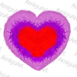 valentine heart sublimation