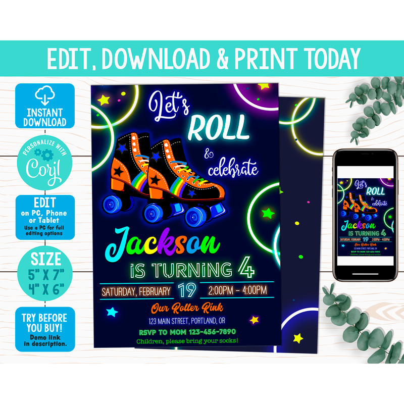 Boy-roller-skating-birthday-invitation-editable-Corjl-template.jpg