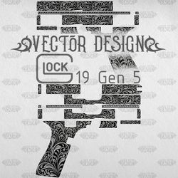 VECTOR DESIGN Glock19 gen5 Scrollwork