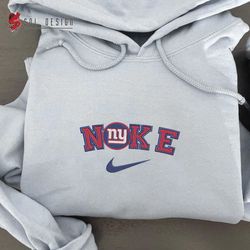 New York Giants Embroidered Unisex Shirt, New York Giants NFL, American Football, NFL Embroidery Hoodie, NFL SweatShirt