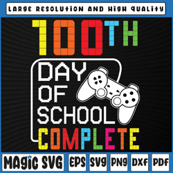 100th day of school complete video game 100 days of school svg,  100th day of school, digital download