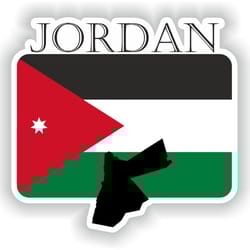 jordan sticker flag mf for laptop book fridge guitar motorcycle helmet toolbox door pc boat