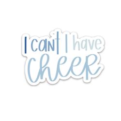 cheer sticker | cheerleader decal | waterproof vinyl stickers