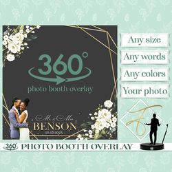 Wedding 360 Overlay Spin Photo Booth Wedding Video Booth Custom 360 Photo Booth Custom 360 Slomo 360 Spinner Touchpix