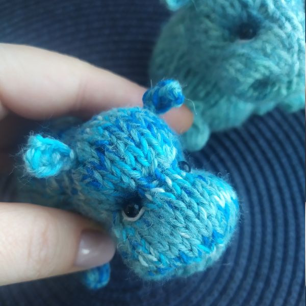Hippopotamus knitting pattern, cute knitted toy, river-horse toy, hippo pattern, amigurumi animal pattern, toy tutorial 7.jpeg