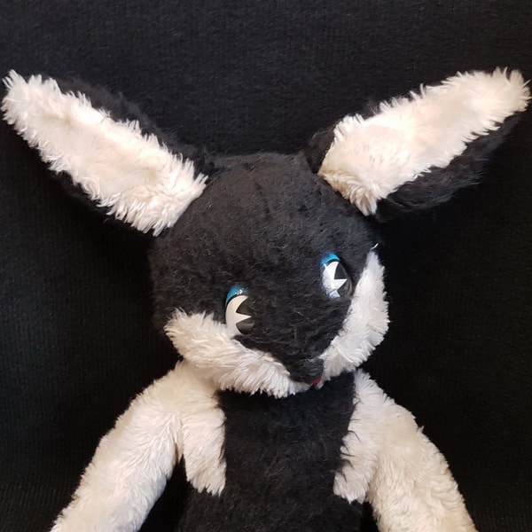 USSR Vintage Russian Soviet Plush Toy RABBIT Doll 1970s | Inspire Uplift