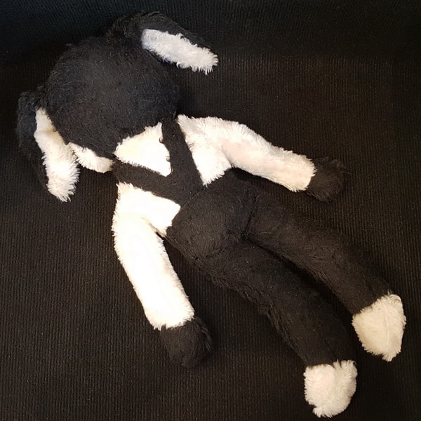 USSR Vintage Russian Soviet Plush Toy RABBIT Doll 1970s | Inspire Uplift