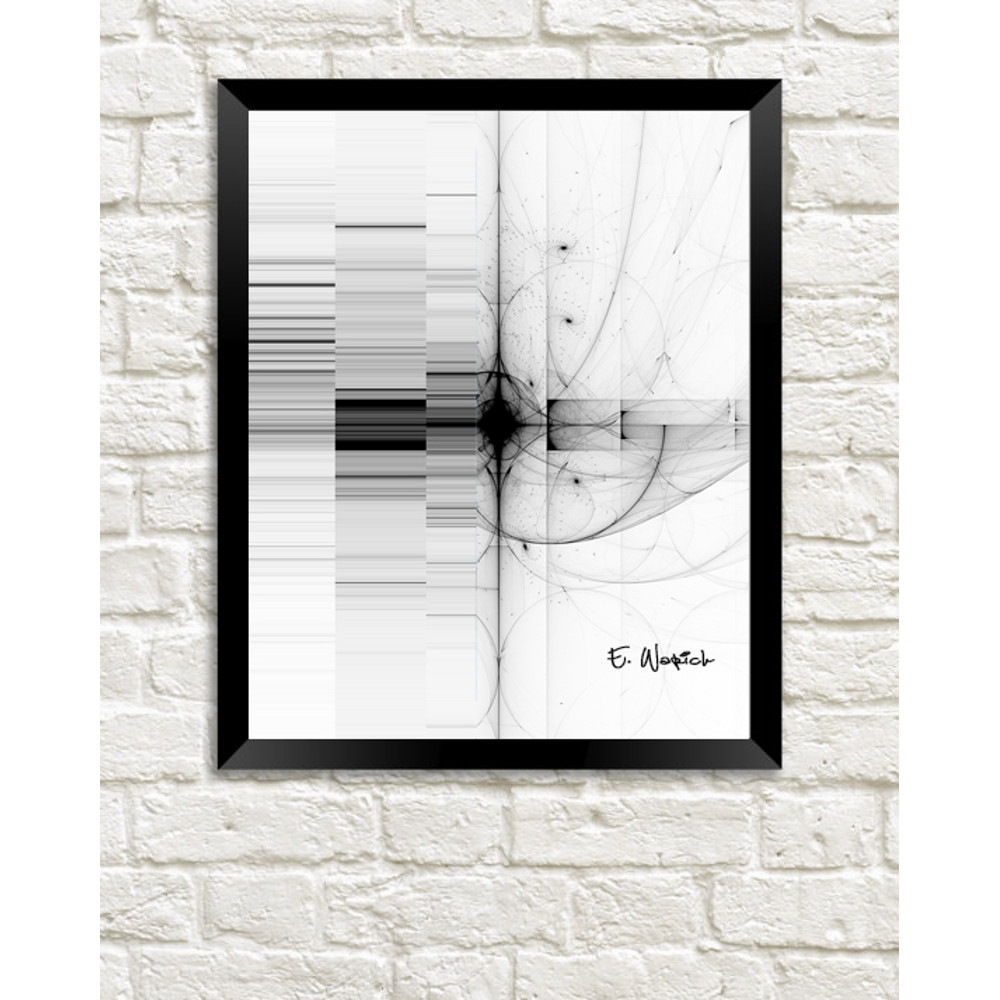 Digital Contaigion black frame on white brick wall.jpg