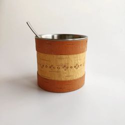 Birch bark mug, Coffee Mug