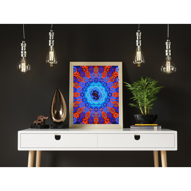 Intruder - brown frame hanging lights.jpg