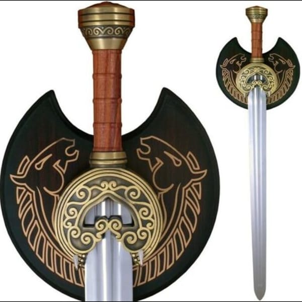 Lord of the Rings king Theoden Rohan Sword, LOTR Herugrim Sw - Inspire ...