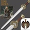 Lord of the Rings king Theoden Rohan Sword LOTR Herugrim Sword Replica Swordpng