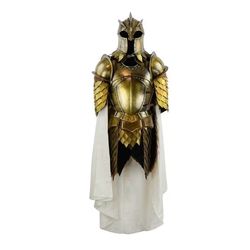 15 Century Medieval Larp Warrior Steel "Kingsguard " Full Suit Of Armor Cuirass Armor Suit, Kingsguard Gothic Armor