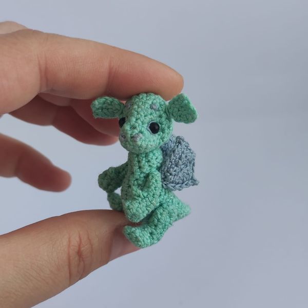 Baby dragon crochet pattern, amigurumi, cute crochet toy, toy for doll, crochet accessories, crochet dragon, tutorial 2.jpeg