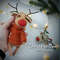 Christmas deer knitting pattern, cute knitted toy, amigurumi animal pattern, homr nrw year decor, kids toy tutorial, DIY 1.jpg