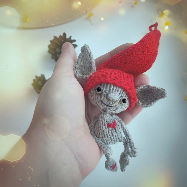 Christmas gnome knitting pattern, cute ghom, holiday decor, home decoration. new year gift, tutorial, guide, ebook, DIY 6.jpg